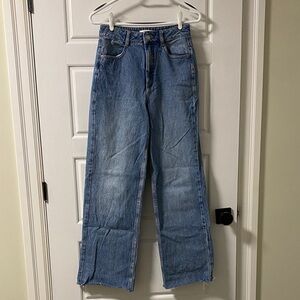 Dynamite Relaxed Fit High-Rise Blue Jeans